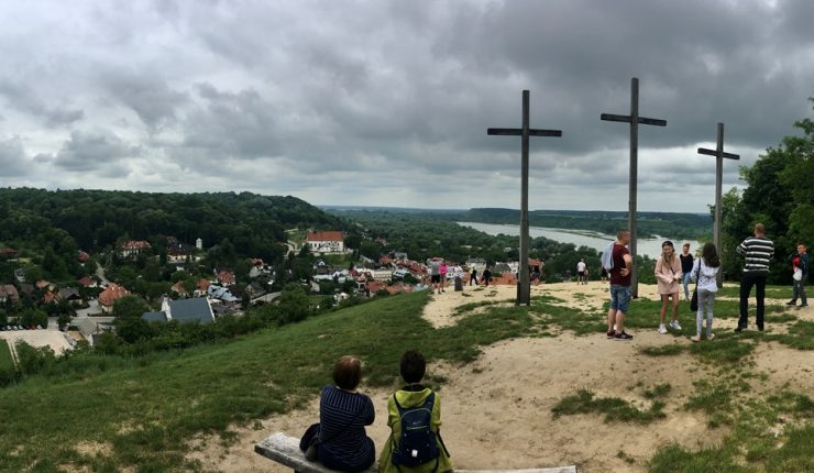 Góra Trzech Krzyży i Zamek w Janowcu
