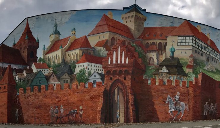 Mural w Pyzdrach