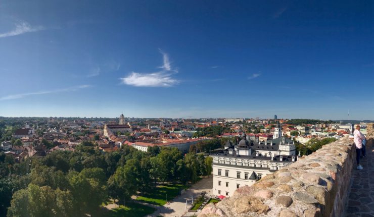 Panorama przy Wieży Giedrymina